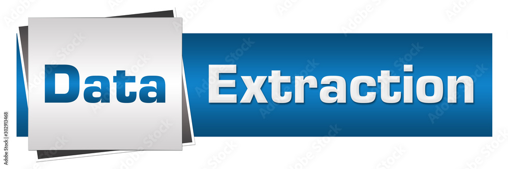 Data Extraction Blue Grey Horizontal Data Extraction Blue Grey Horizontal