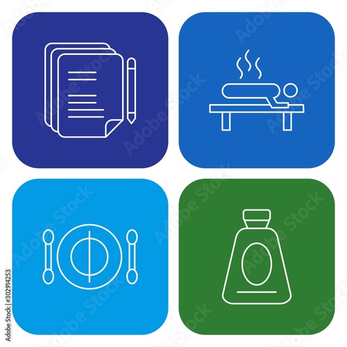 Simple Set of Universal Related Color Icons