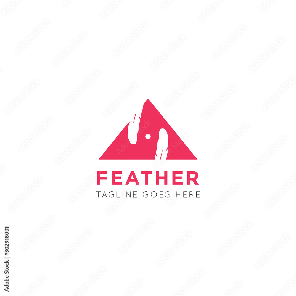 pen feather logo and icon vector illustration design template pen feather logo and icon vector illustration design template