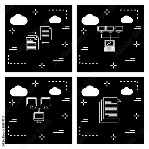 Set of 4 Universal Pixel Perfect Icons