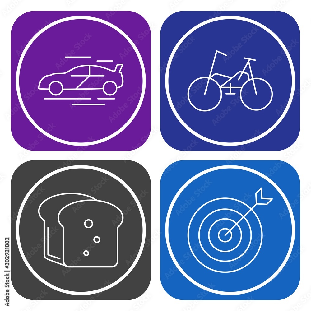 Simple Set of Universal Related Color Icons Simple Set of Universal Related Color Icons