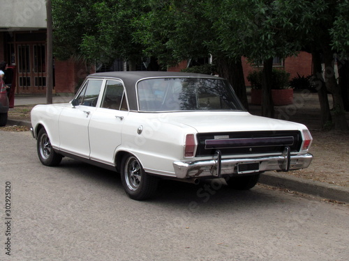 Old cars are very popular in Argentina.