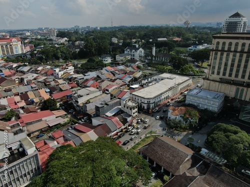 Kuching, Sarawak / Malaysia - November 8 2019: The buildings, landmarks and scenery of Kuching city, capital of Sarawak, Borneo island. Showing the famous landmarks in the Kuching city  photo