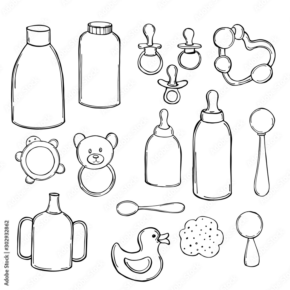 Baby toys sketch hotsell