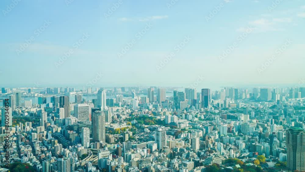 timelapse Tokyo City in Japan