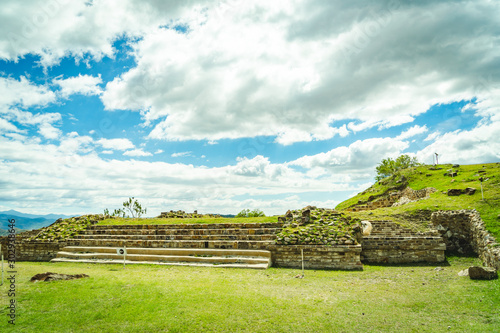 Zapotec Ruin "Atzompa" in Oaxaca, Mexico