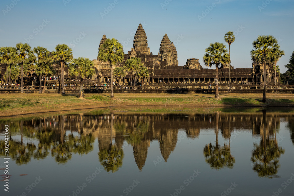 Angkor Wat is a temple complex in Siem Reap, Cambodia. Angkor Wat is a temple complex in Siem Reap, Cambodia.
