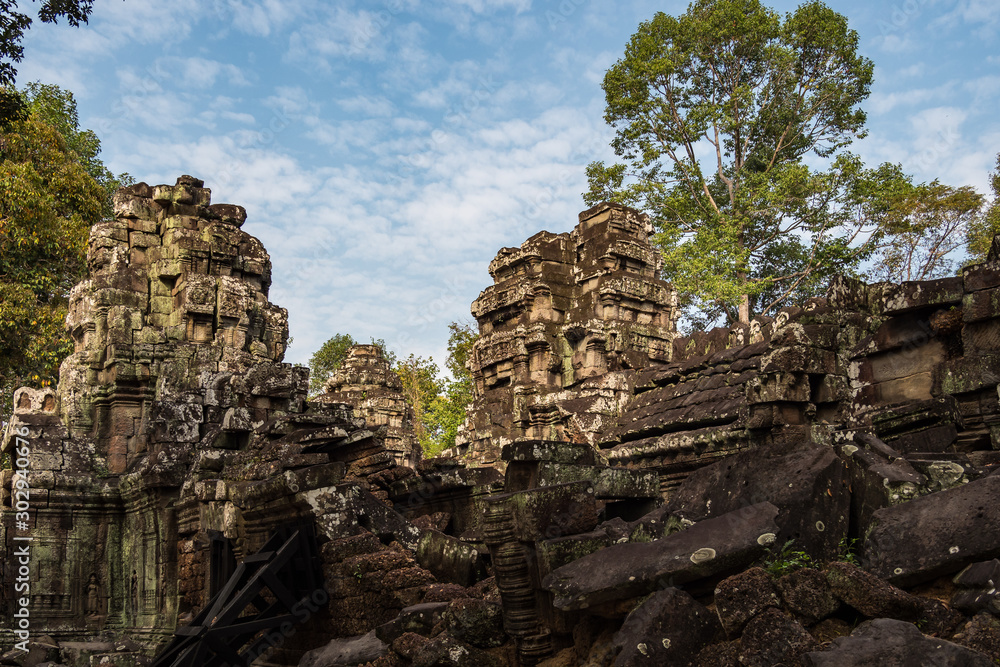 Ta Som temple in Angkor Wat complex, Cambodia, Asia