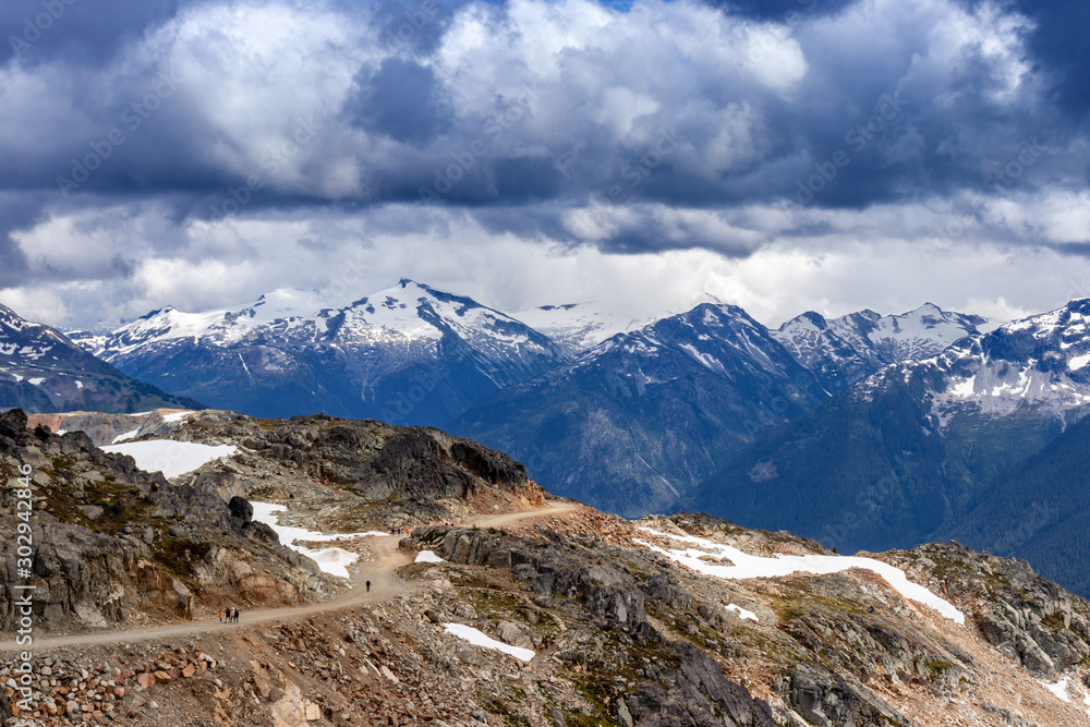 Mountainous territory, Whistler, BC, Canada