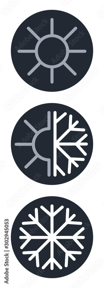 pictos chaleur-froid pictos chaleur-froid