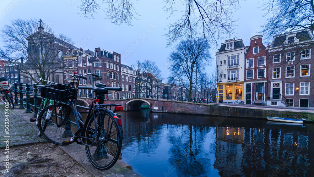An Amsterdam Cityscape