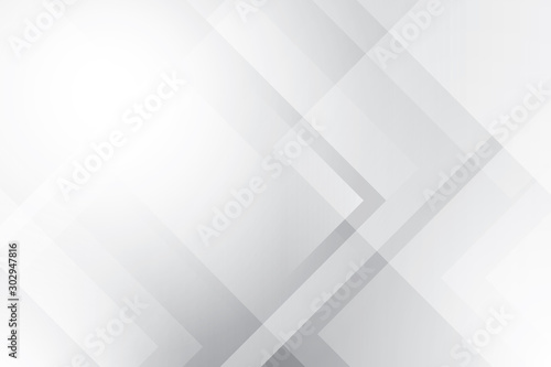 Abstract geometric white and gray color background. Vector, illustration.	
