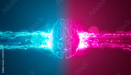 cervello, intelligenza arti...