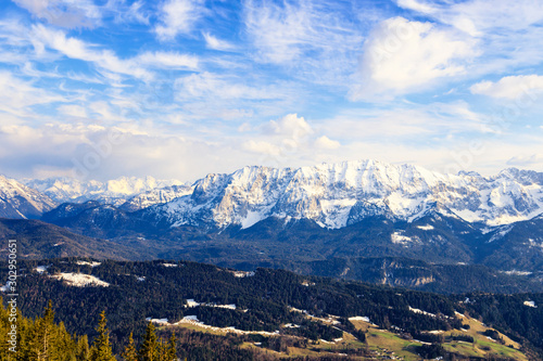 Obraz na płótnie All around Garmisch