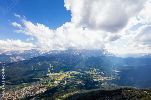 Obraz na płótnie All around Garmisch