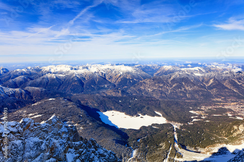 Obraz na płótnie All around Garmisch