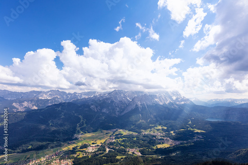 Obraz na płótnie All around Garmisch