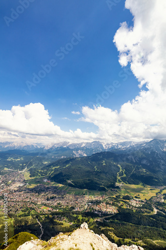 Obraz na płótnie All around Garmisch