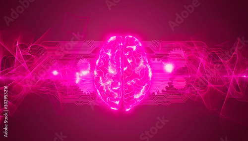 cervello, intelligenza artificiale, sinapsi, memoria, digitale photo