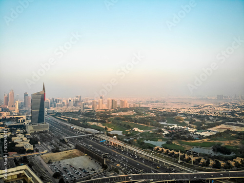 Dubai, Dubai / United Arab Emirates / 10 19 2019: Emirates Hills
