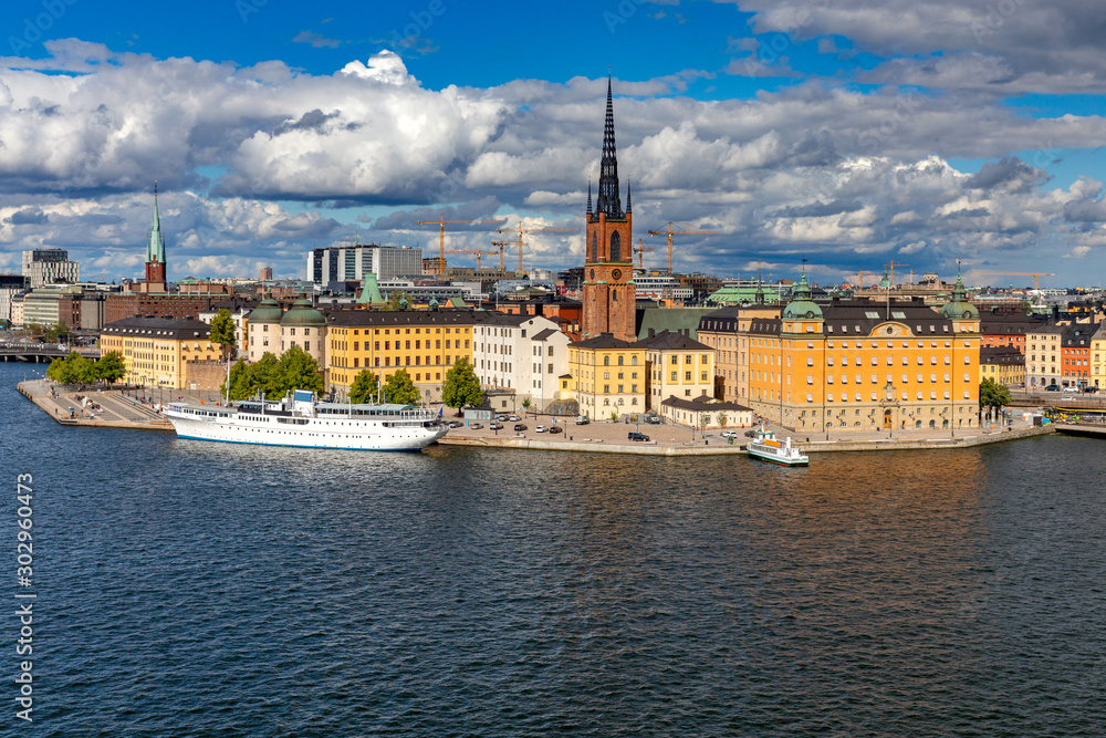 Stockholm. Island Gamla Stan.