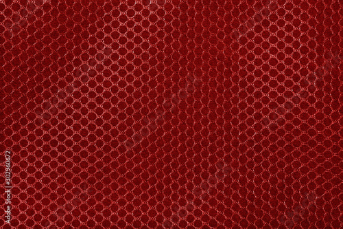 Dark red honeycomb fiber te...