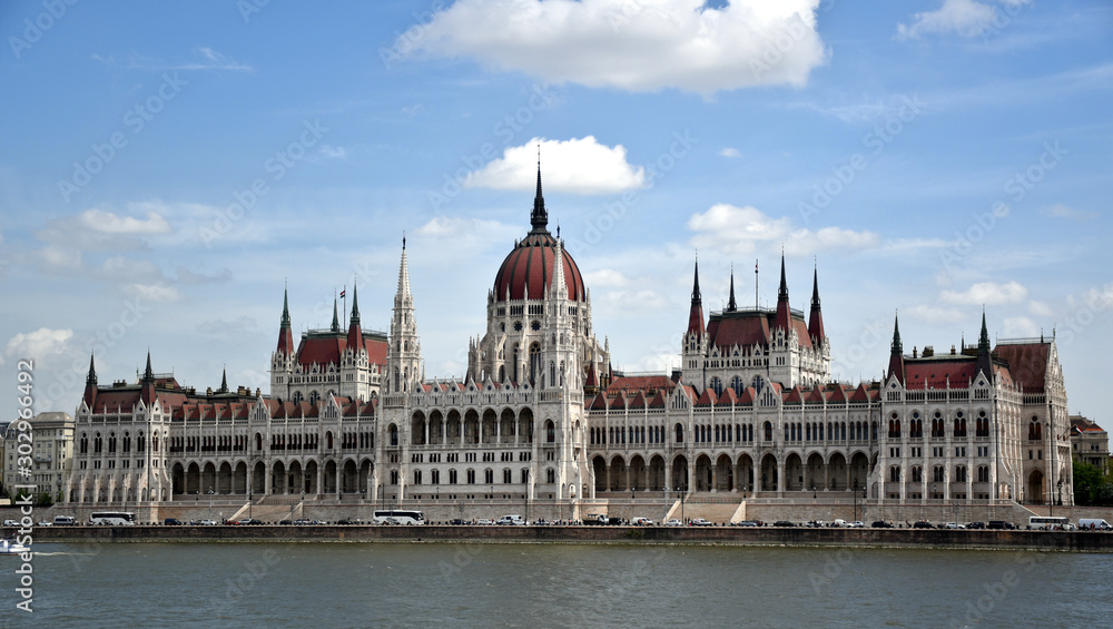 The Hungarian Parliament Building also known as the Parliament of Budapest after its location is the seat of the National Assembly of Hungary