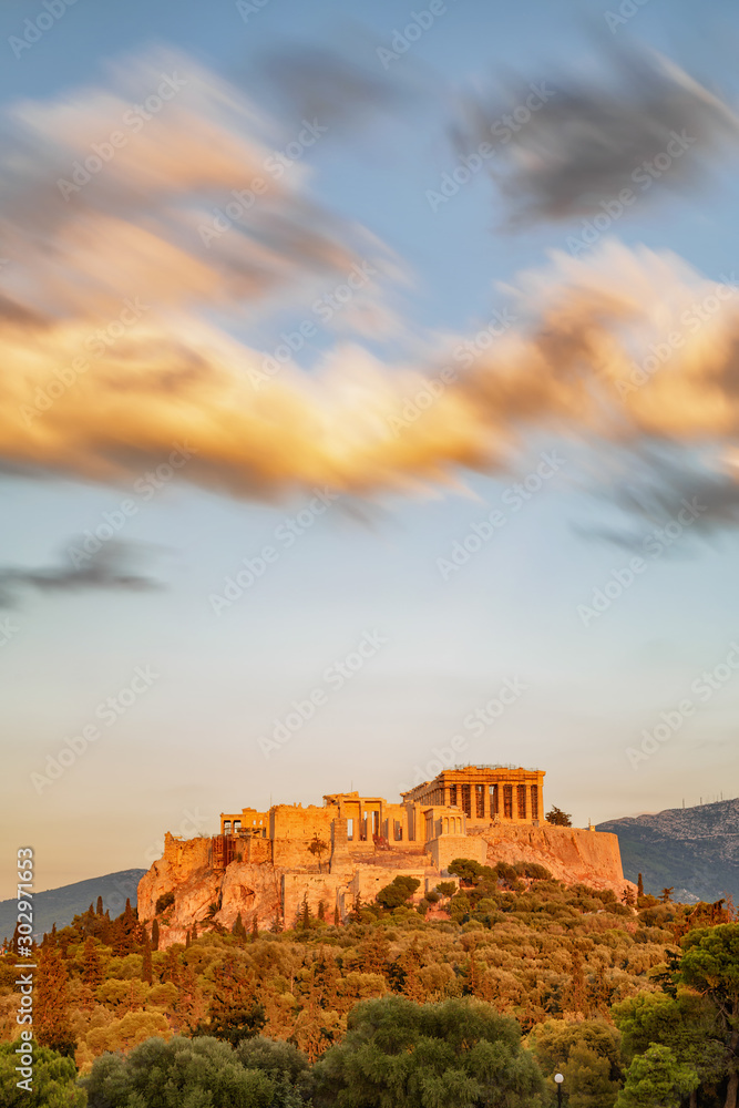 The Athens Acropolis - Long exposure