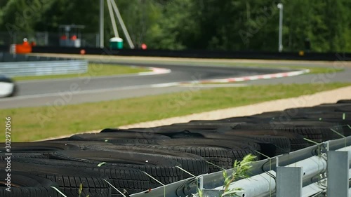 Raceway Close Up View at Racing Weekend