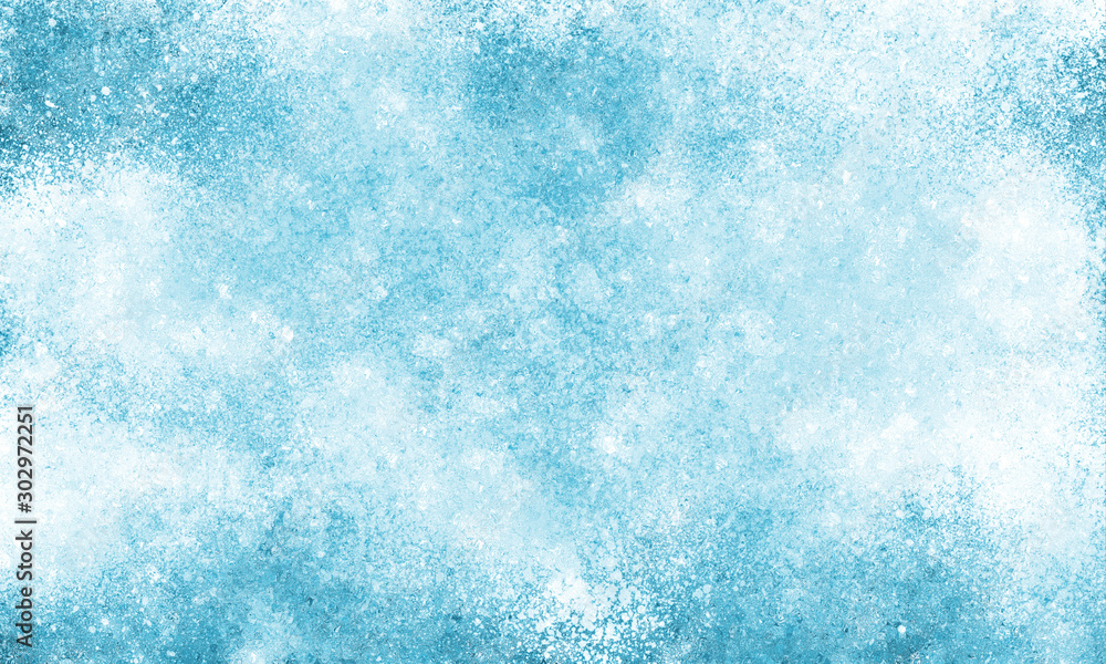 Blue Frost texture iced surface