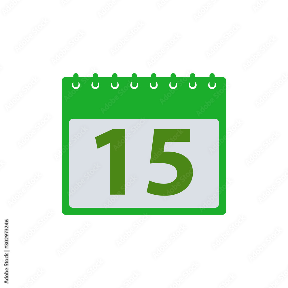 Calendar Icon. Flat style vector EPS. Calendar Icon. Flat style vector EPS.
