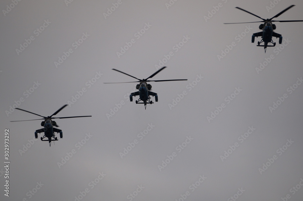 helicopter in flight helicopter in flight