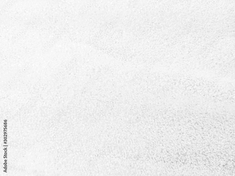Fototapeta premium White sparkle glitter abstract texture background