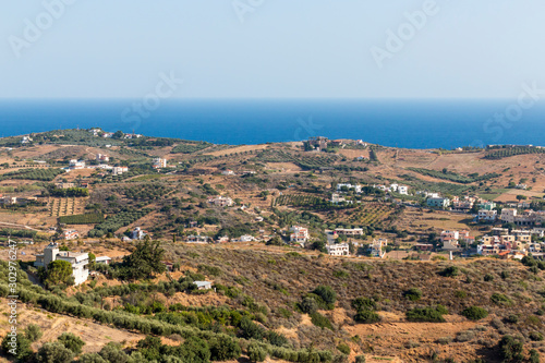 Sea shore in Crete
