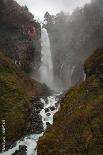 Kegon waterfall in Nikko  Japan