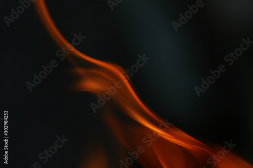 Macro photos of fire