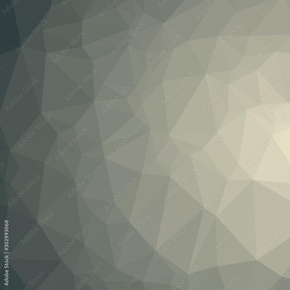 Obraz premium Abstract Ocean color trianglify Generative Art background illustration