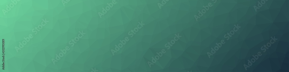 Obraz premium Abstract Ocean color trianglify Generative Art background illustration