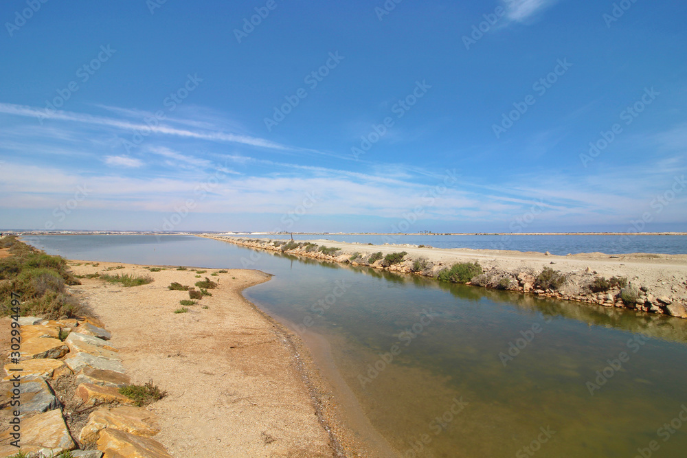 Paseo de las Salinas, San Pedro del Pinatar, España Paseo de las Salinas, San Pedro del Pinatar, España