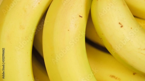 A bunch of yellow bananas spinning 03
