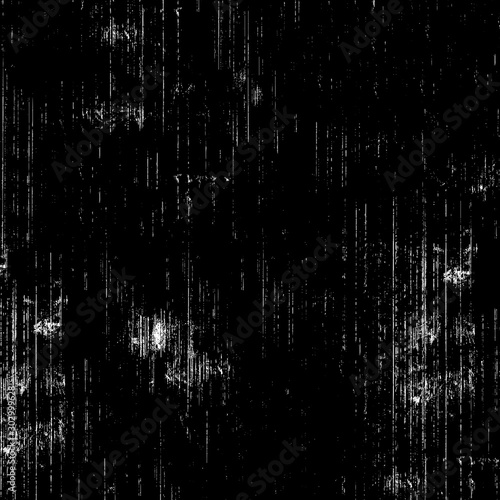 Grunge texture black and white. Vector background of scratches, chips, scuffs