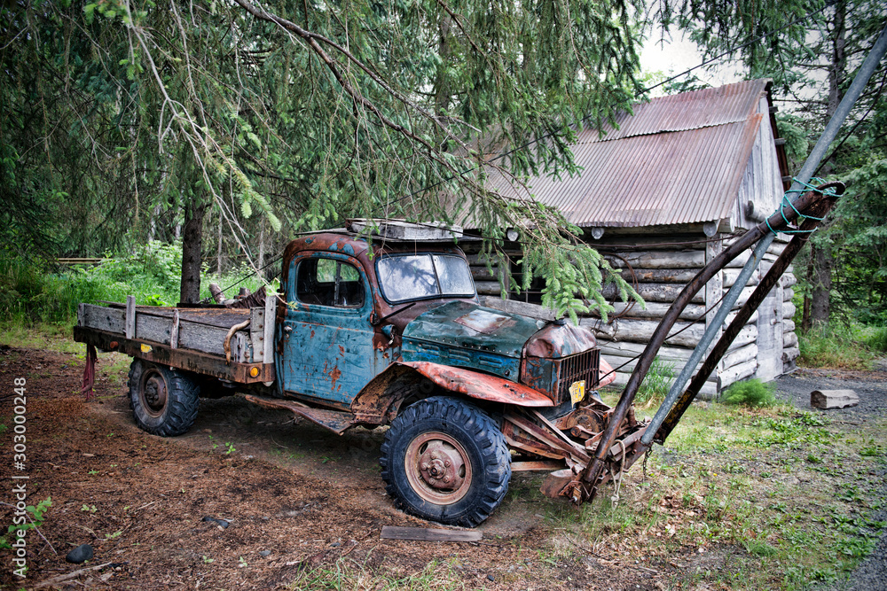 Alaskan Logging Truck