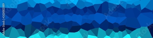 Abstract Ocean Voronoi trianglify Generative Art background illustration