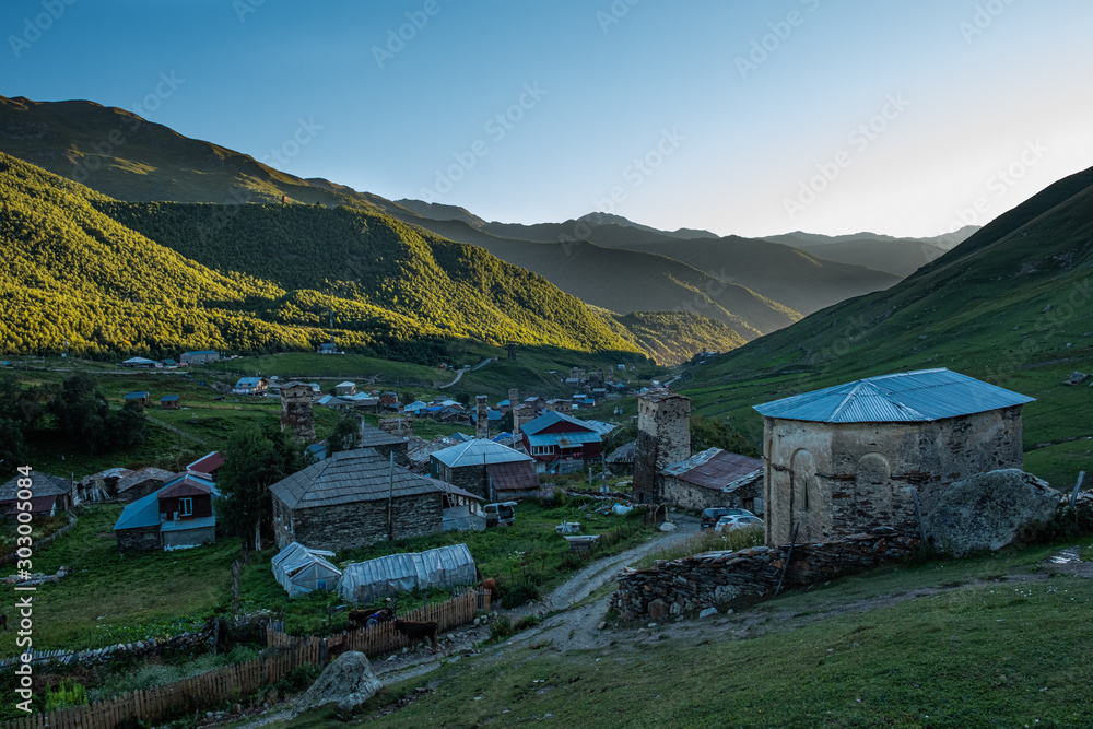 Φωτογραφία Ushguli Svaneti Georgia - the highest situated village in Europe