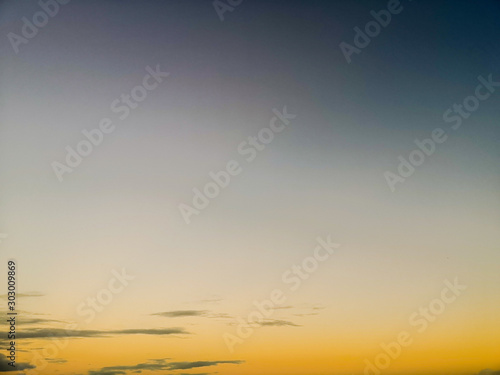 sunset over the sea