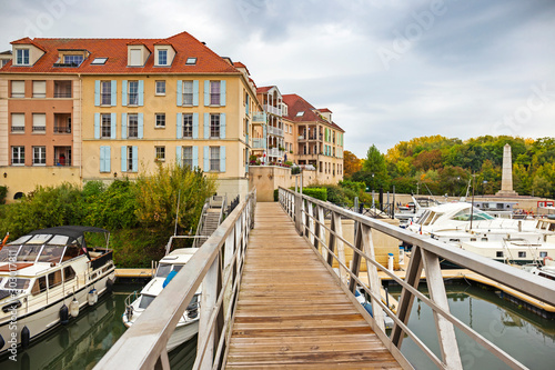 Port of Cergy-Pontoise, France photo