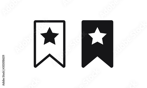 bookmark icon vector