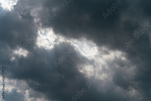 Textured cloud ,Abstract white ,isolated on black background