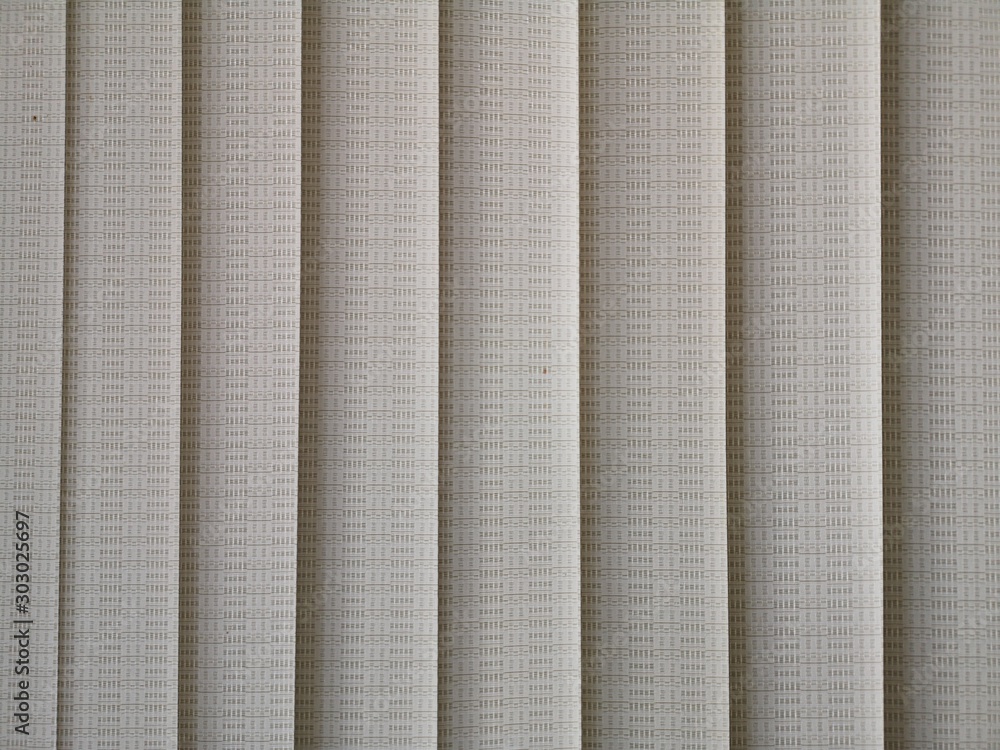 Obraz premium Vertical plastic blinds with small lighting