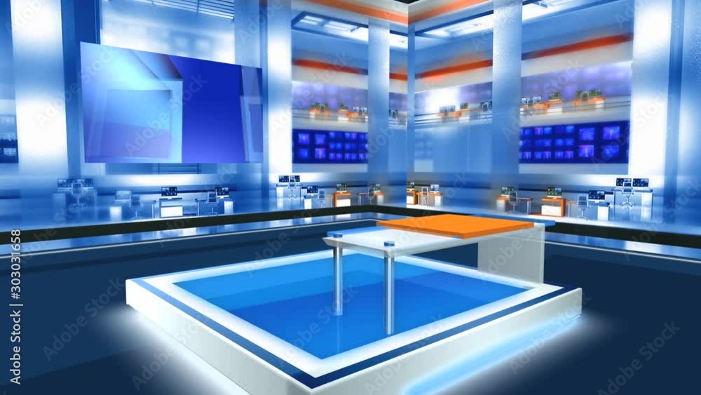 3D Virtual Studio Set Background 3D Virtual Studio Set Background